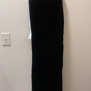 Victor Costa Elegant Black Maxi Skirt